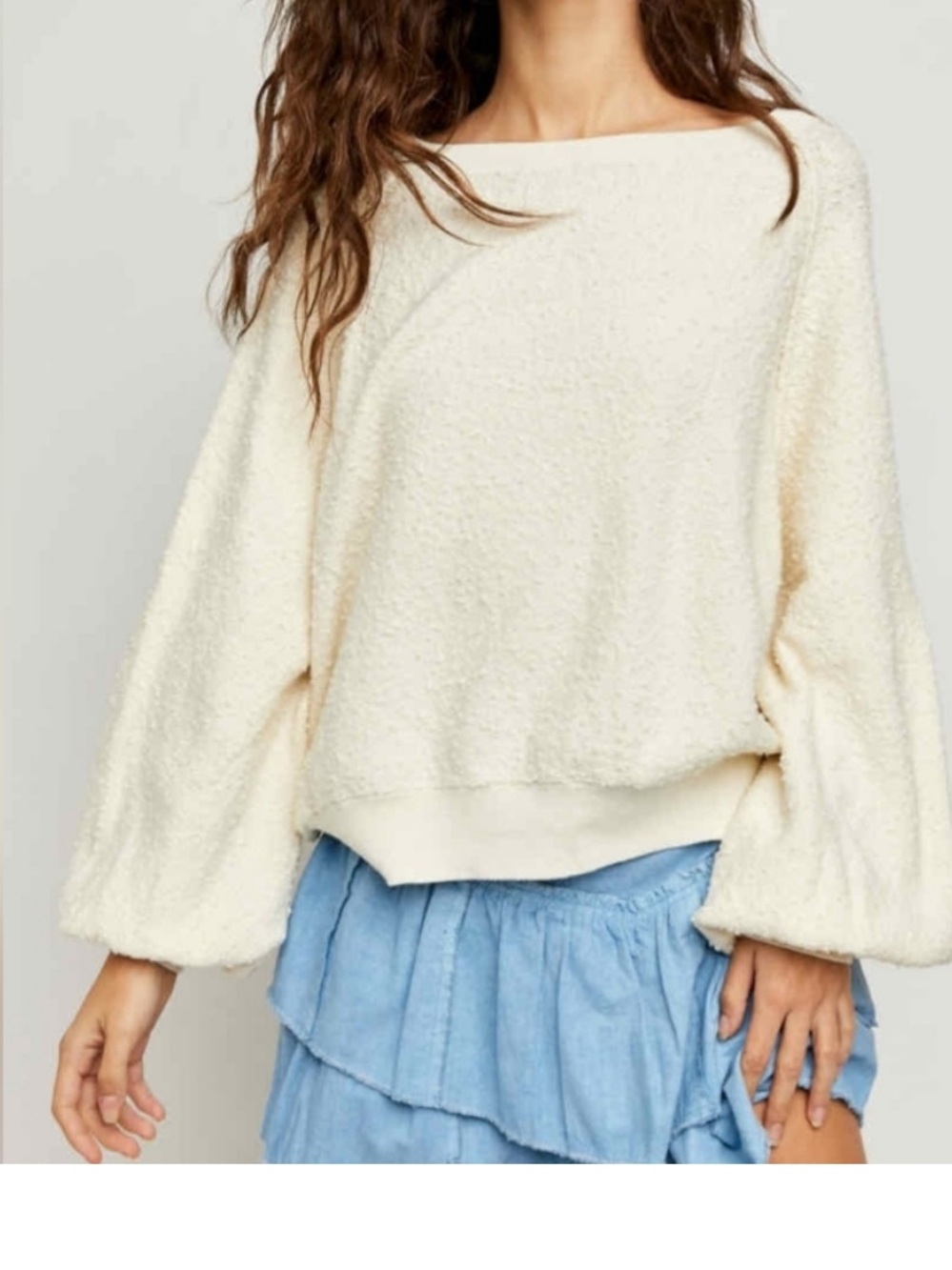 Free People "Found My Friend" pullover sweater
